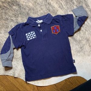 City College USA by Wes and Willy LS tee